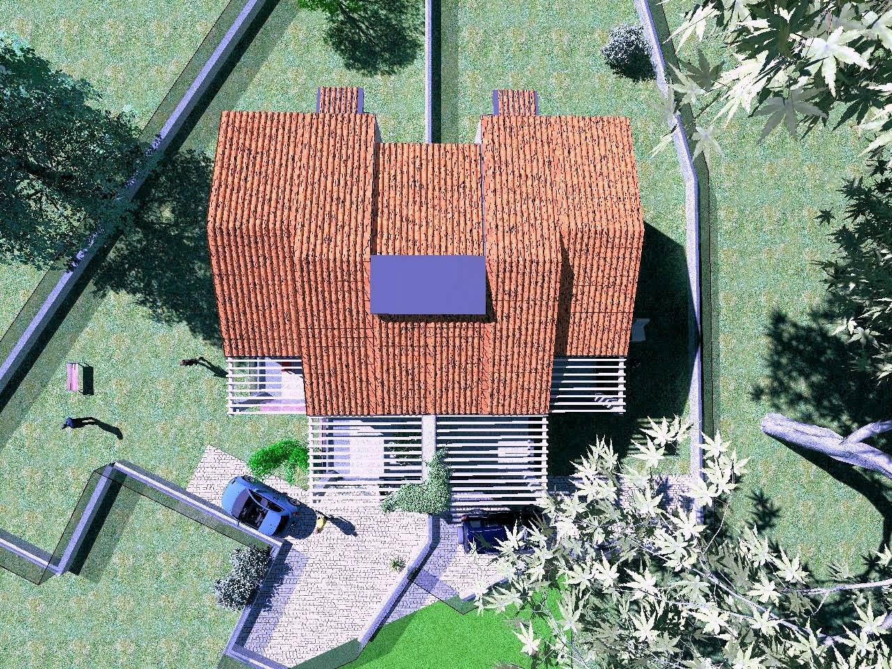 Villetta terratetto in bifamiliare da realizzare in vendita a Altopascio