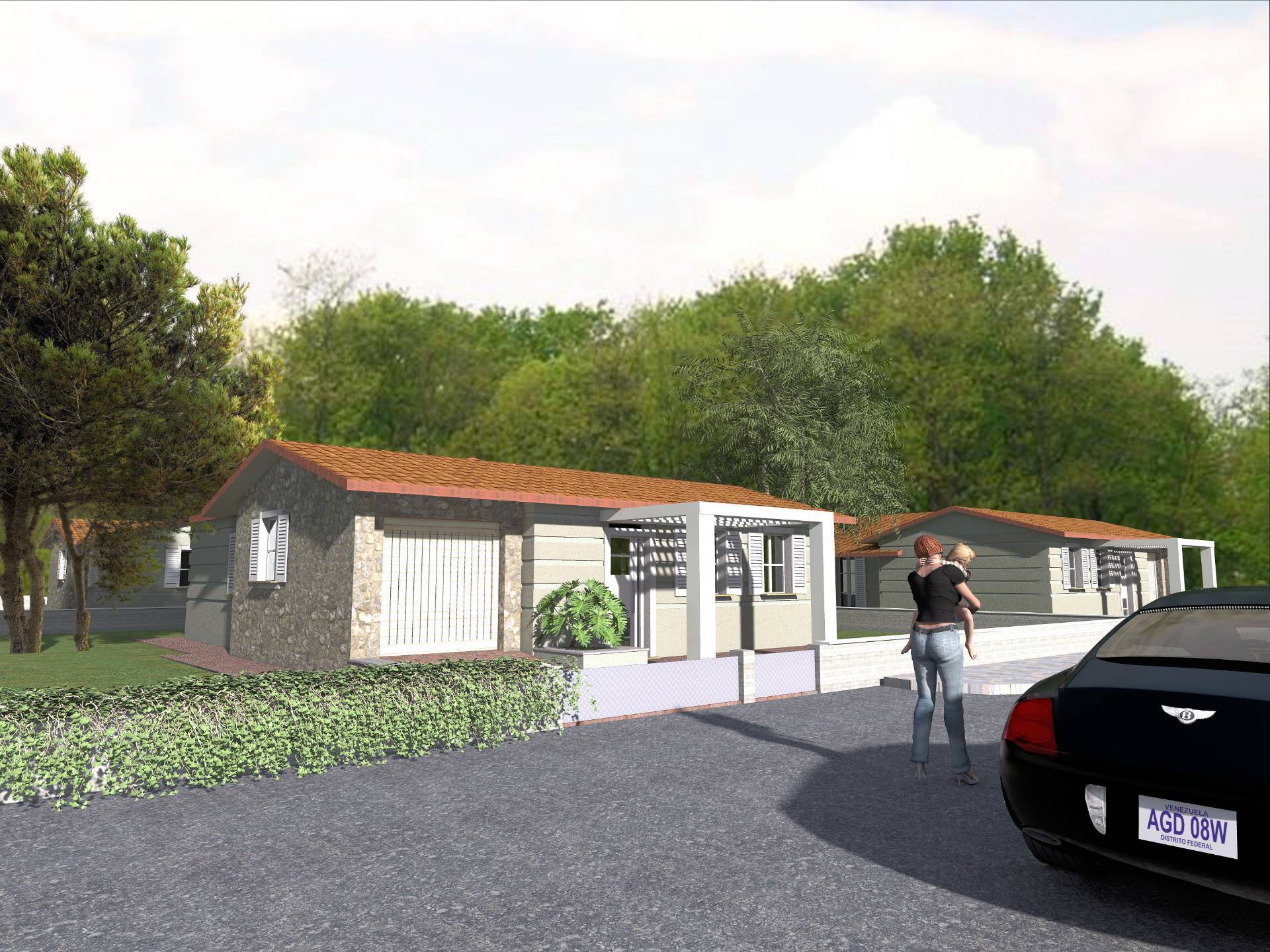 Villetta da realizzare libera su quattro lati con giardino in vendita a Chiesina Uzzanese