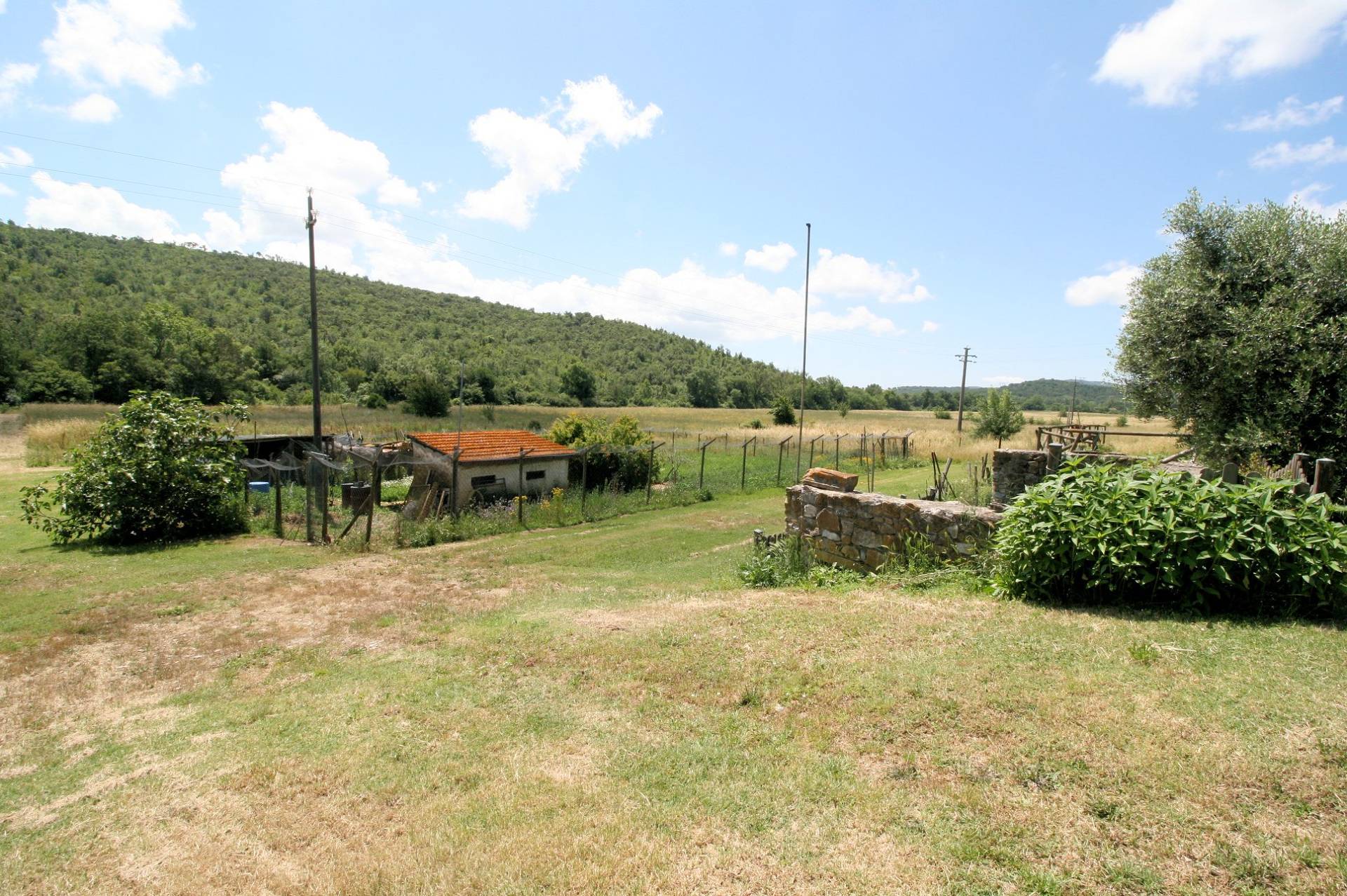 Casale in stile rustico Toscano con annessi e terreno a venti minuti dal mare in vendita a Monteverd