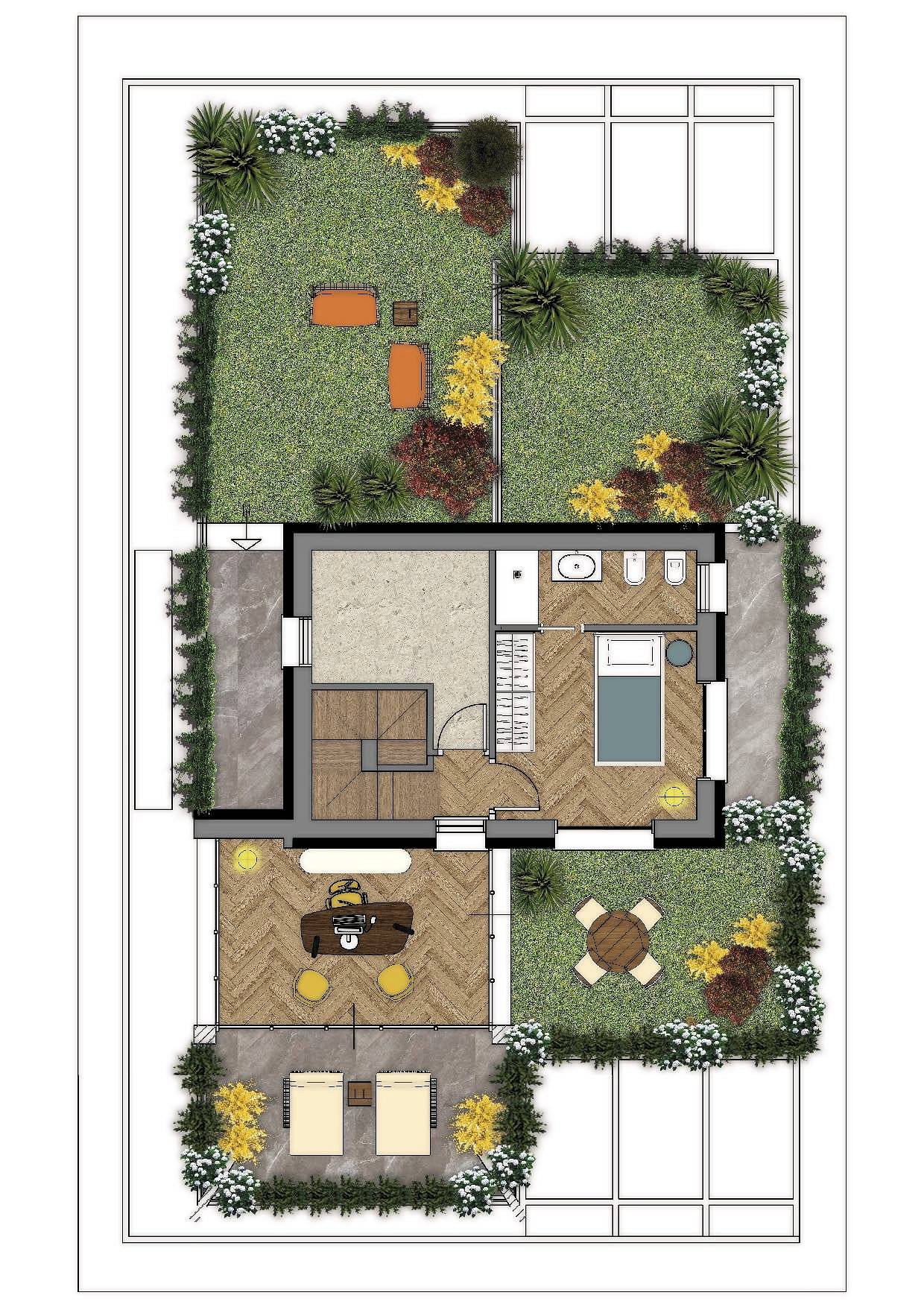 Villa libera su quattro lati in costruzione con garage e giardino in vendita a Buggiano