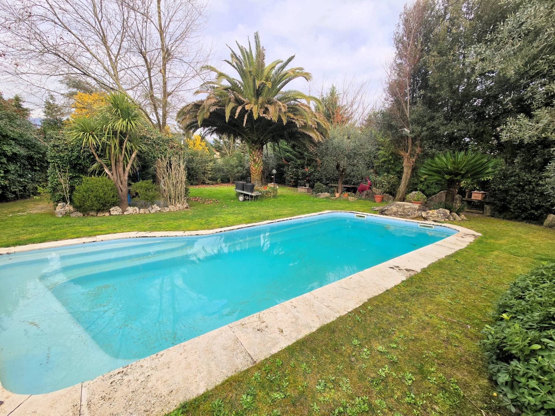 Villa di ampia superficie divisa in due appartamenti con annessi giardino e piscina in vendita a Pis