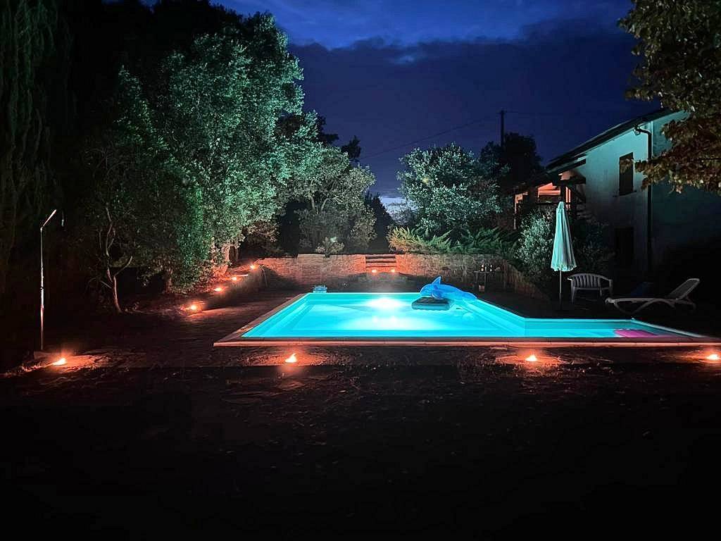 Villa unifamiliare con piscina e ampio terreno in vendita a Scansano, Montorgiali