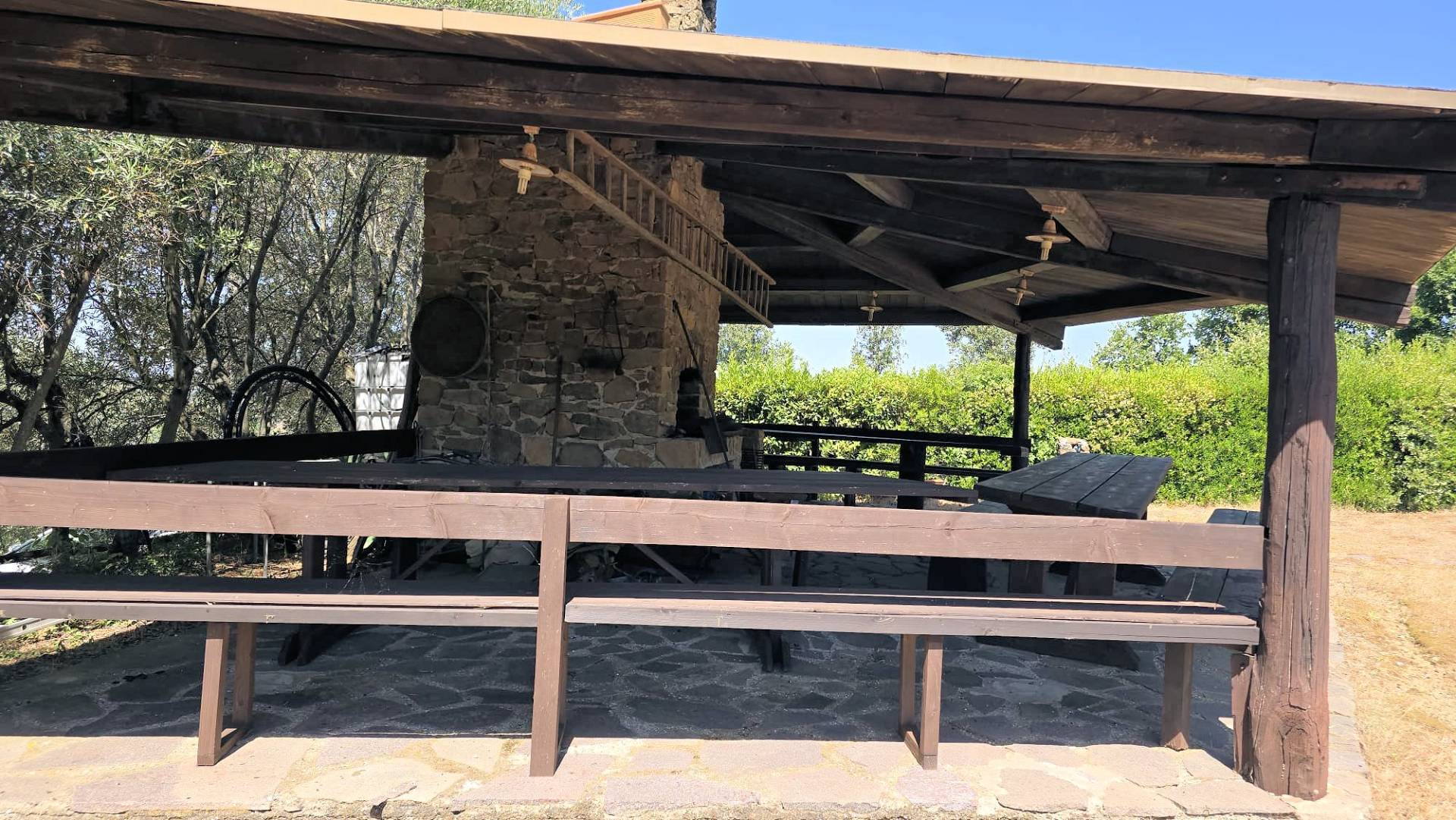 Villa unifamiliare con piscina e ampio terreno in vendita a Scansano, Montorgiali