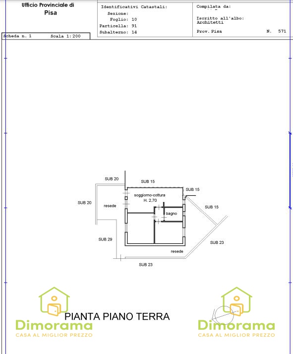 Trilocale con giardino in via iv novembre snc, Montopoli in Val d'Arno