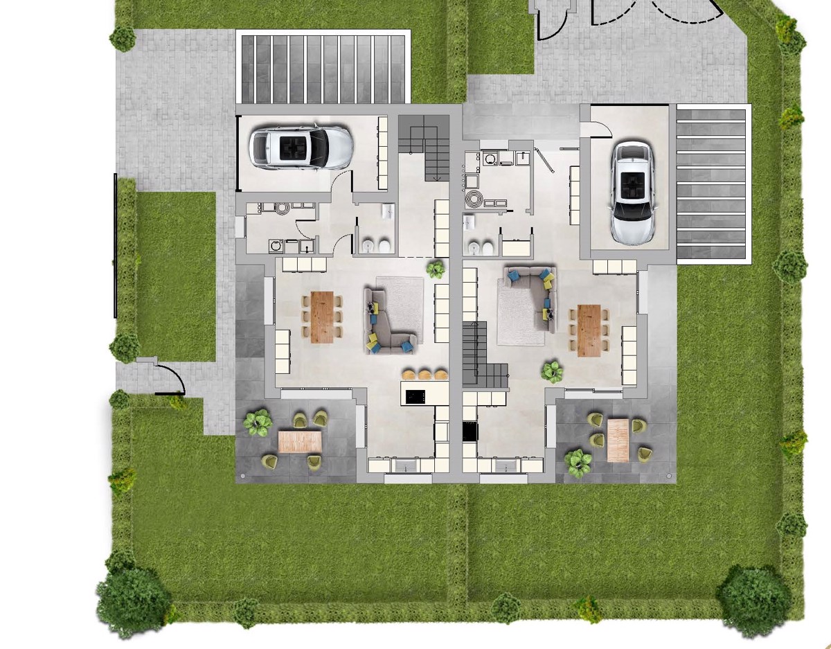 Villa Bifamiliare con giardino a Campodarsego