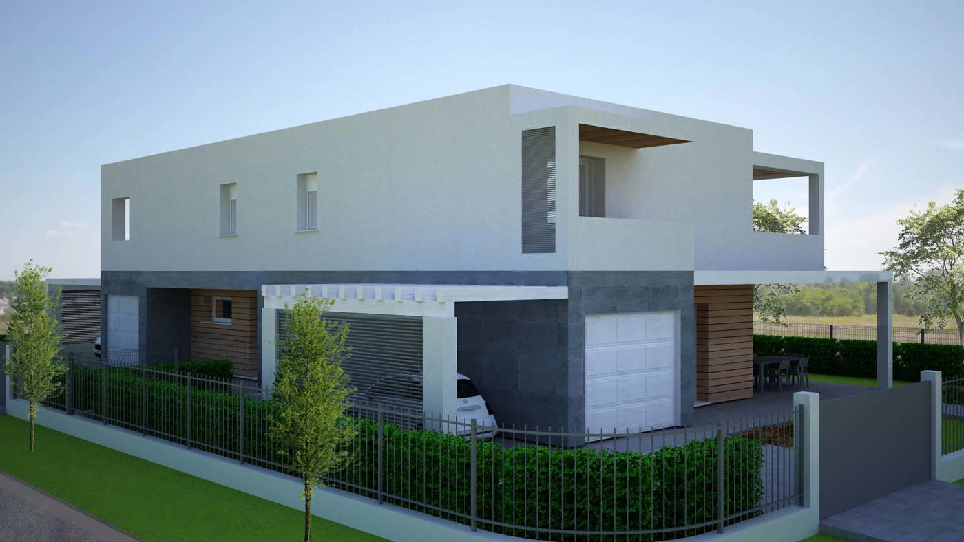 Villa Bifamiliare con giardino a Campodarsego