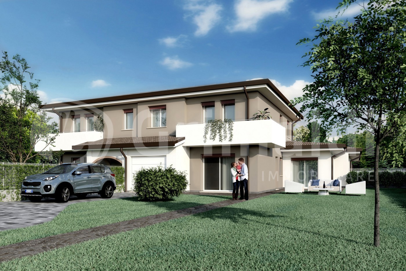 Villa con box a Padova