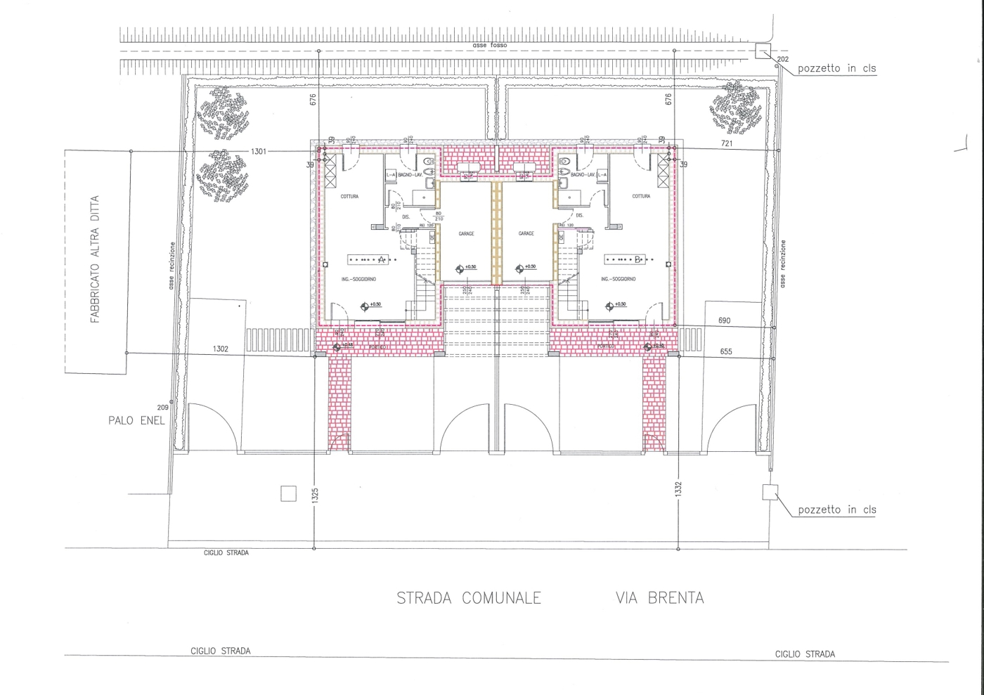 Villa Bifamiliare con giardino a San Giorgio delle Pertiche