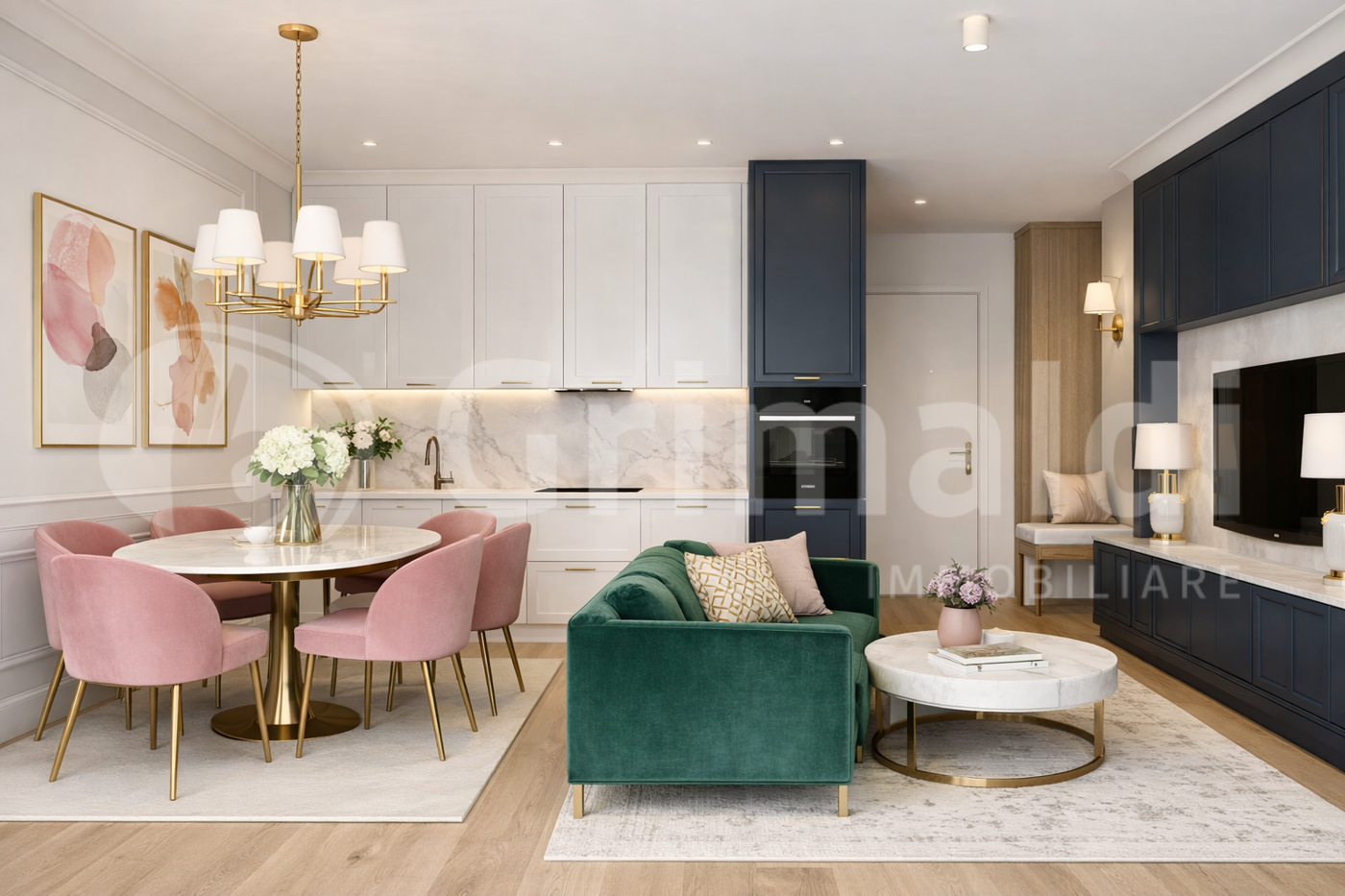 Trilocale ristrutturato a Padova