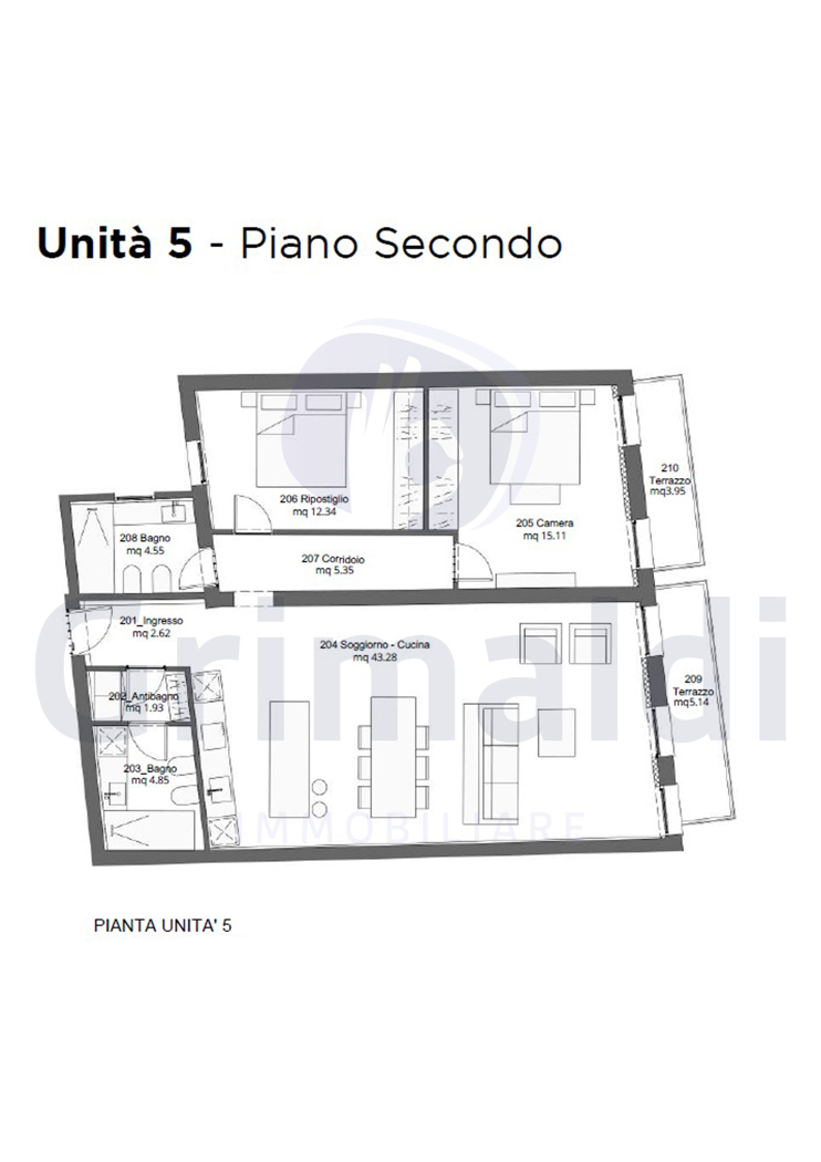 Quadrilocale in vendita a Padova