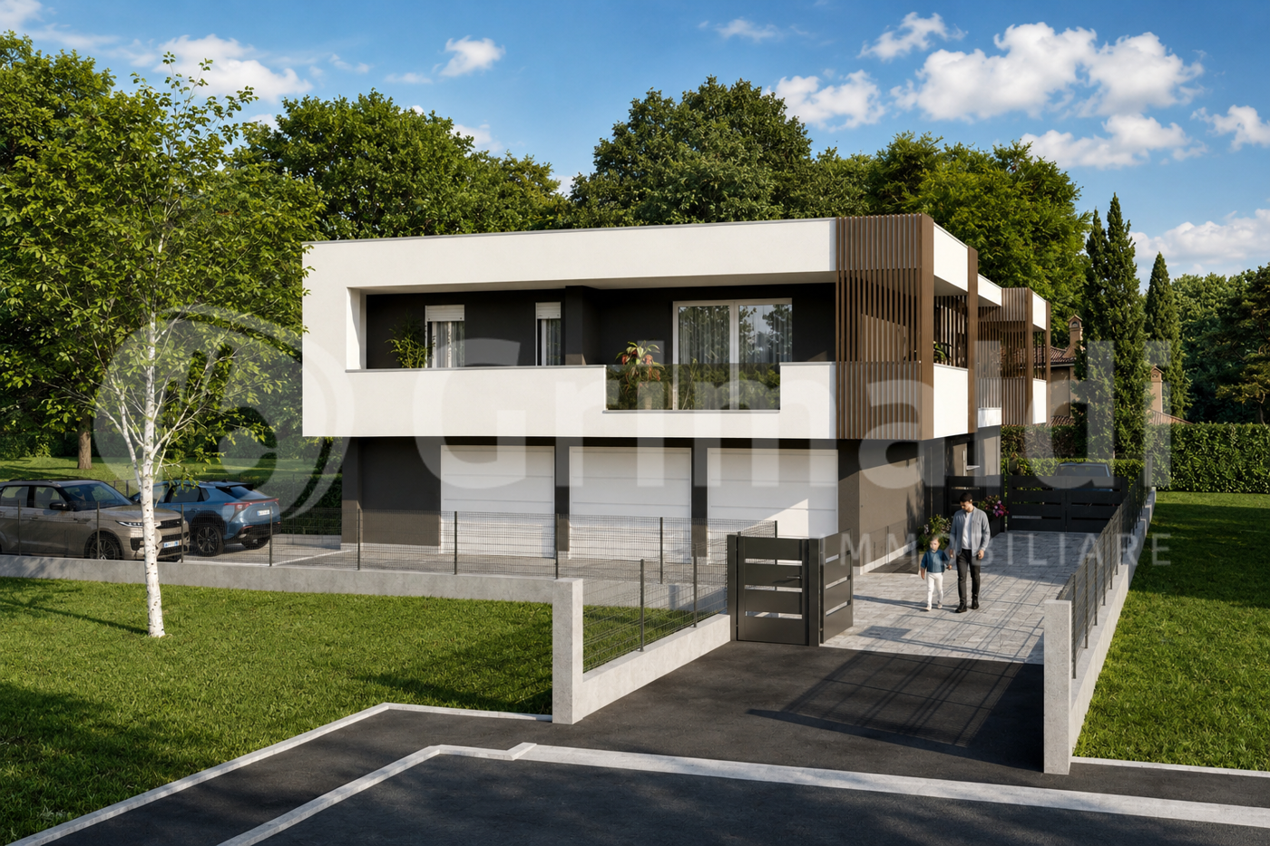 Quadrilocale con giardino a Vigodarzere