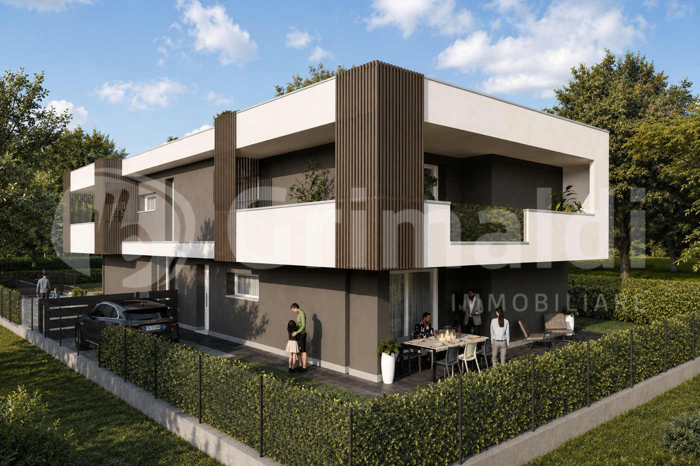 Quadrilocale con giardino a Vigodarzere