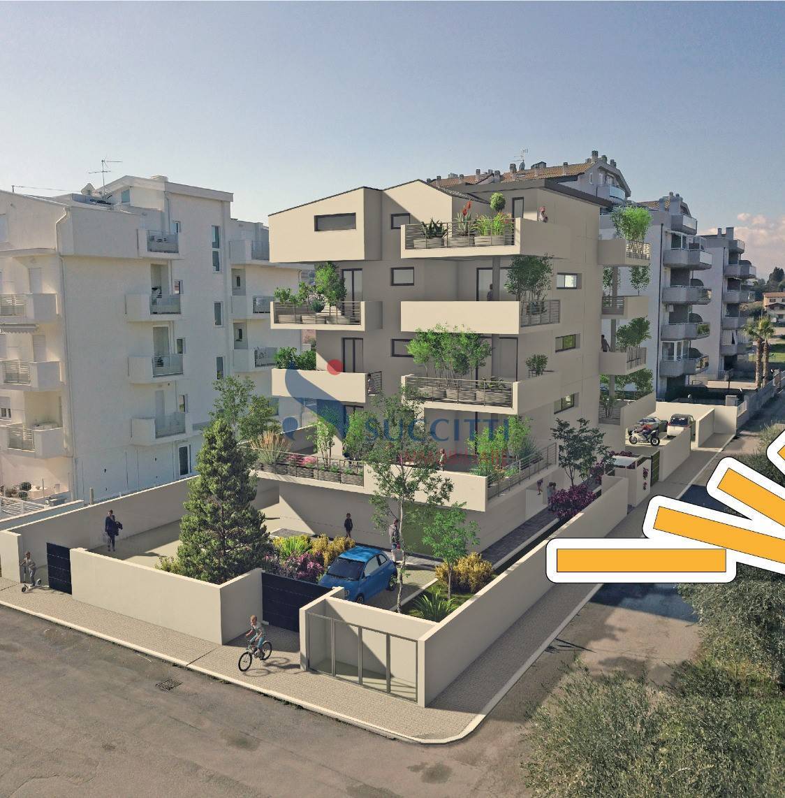 Appartamento in vendita a Alba Adriatica, Zona Mare