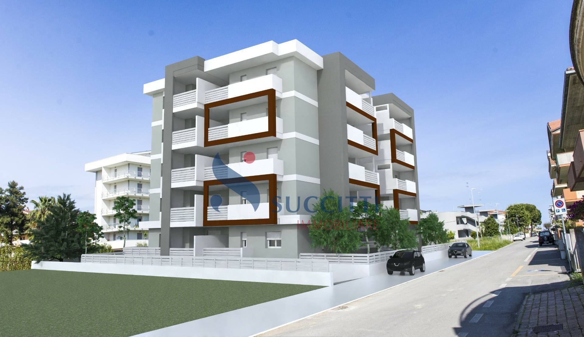 Appartamento in vendita a Alba Adriatica, Zona Mare