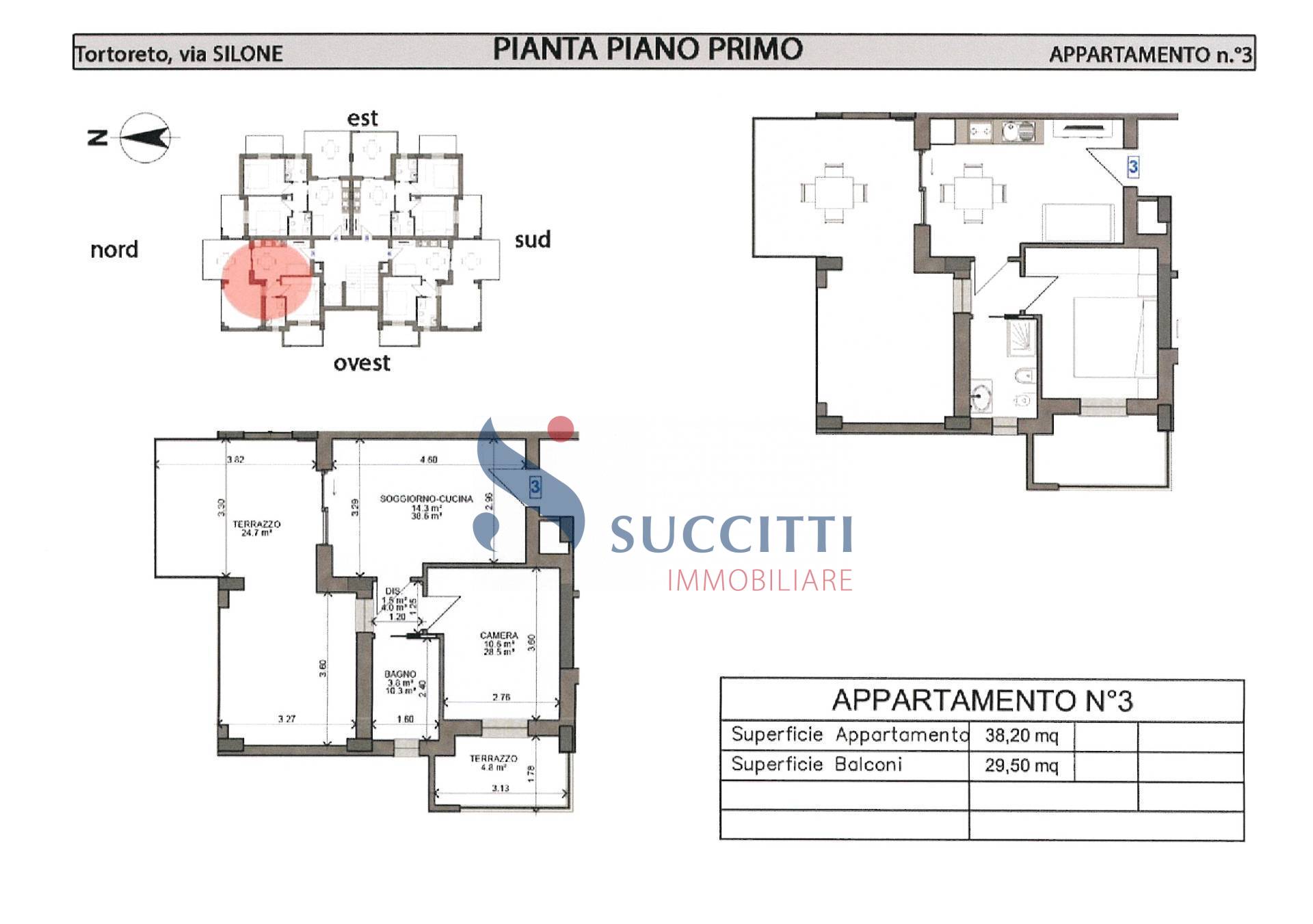 Appartamento in vendita a Tortoreto, Zona Mare