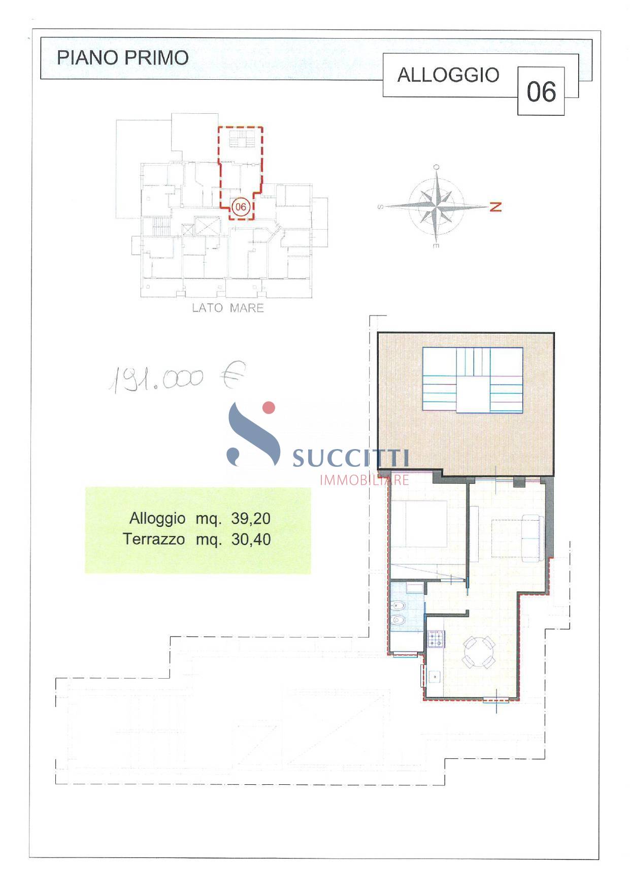 Appartamento in vendita a Alba Adriatica, Zona Mare