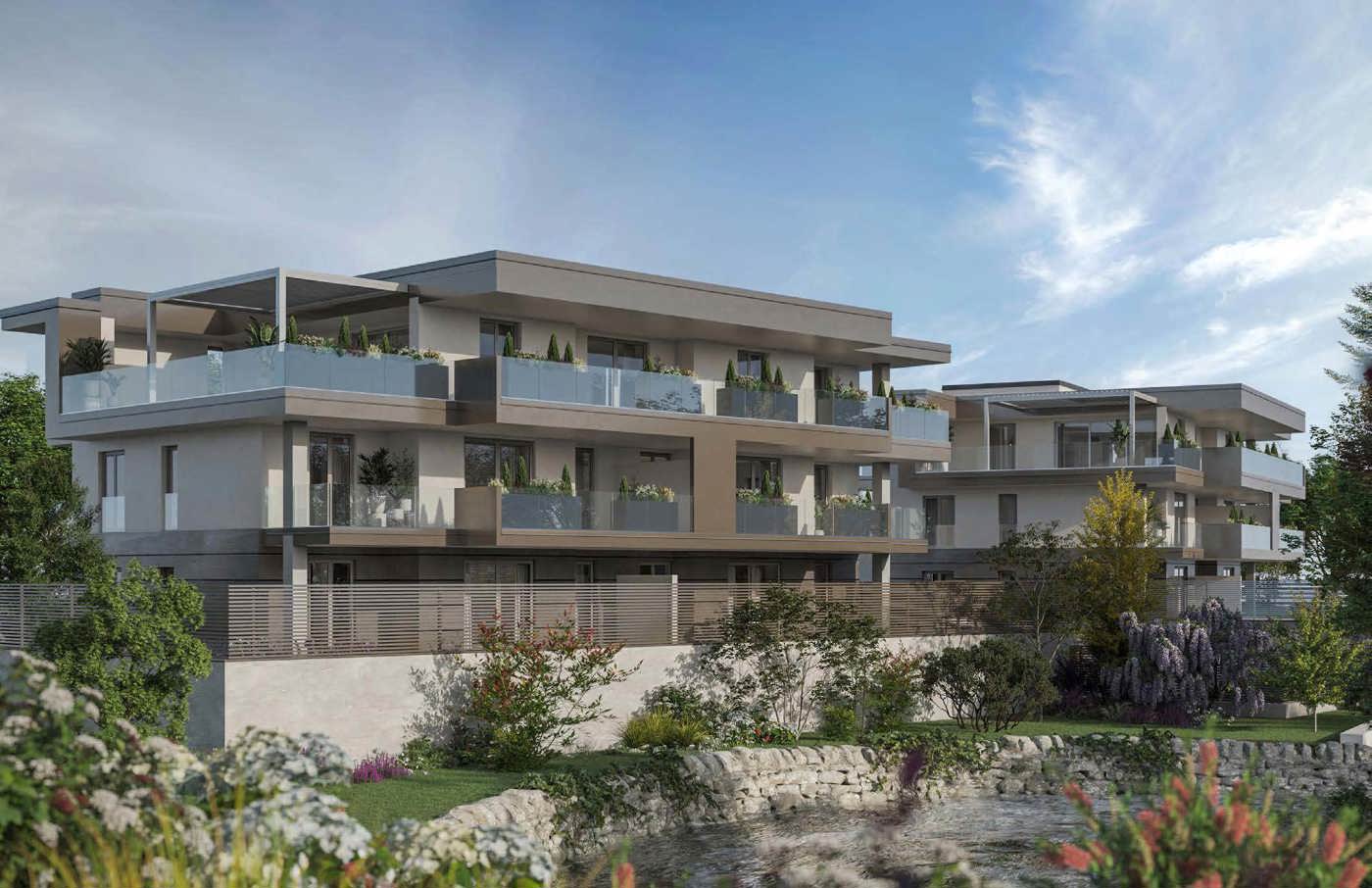 Trilocale con giardino a Arona