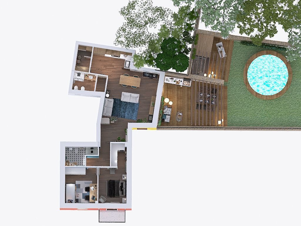 Attico con giardino a Lerici