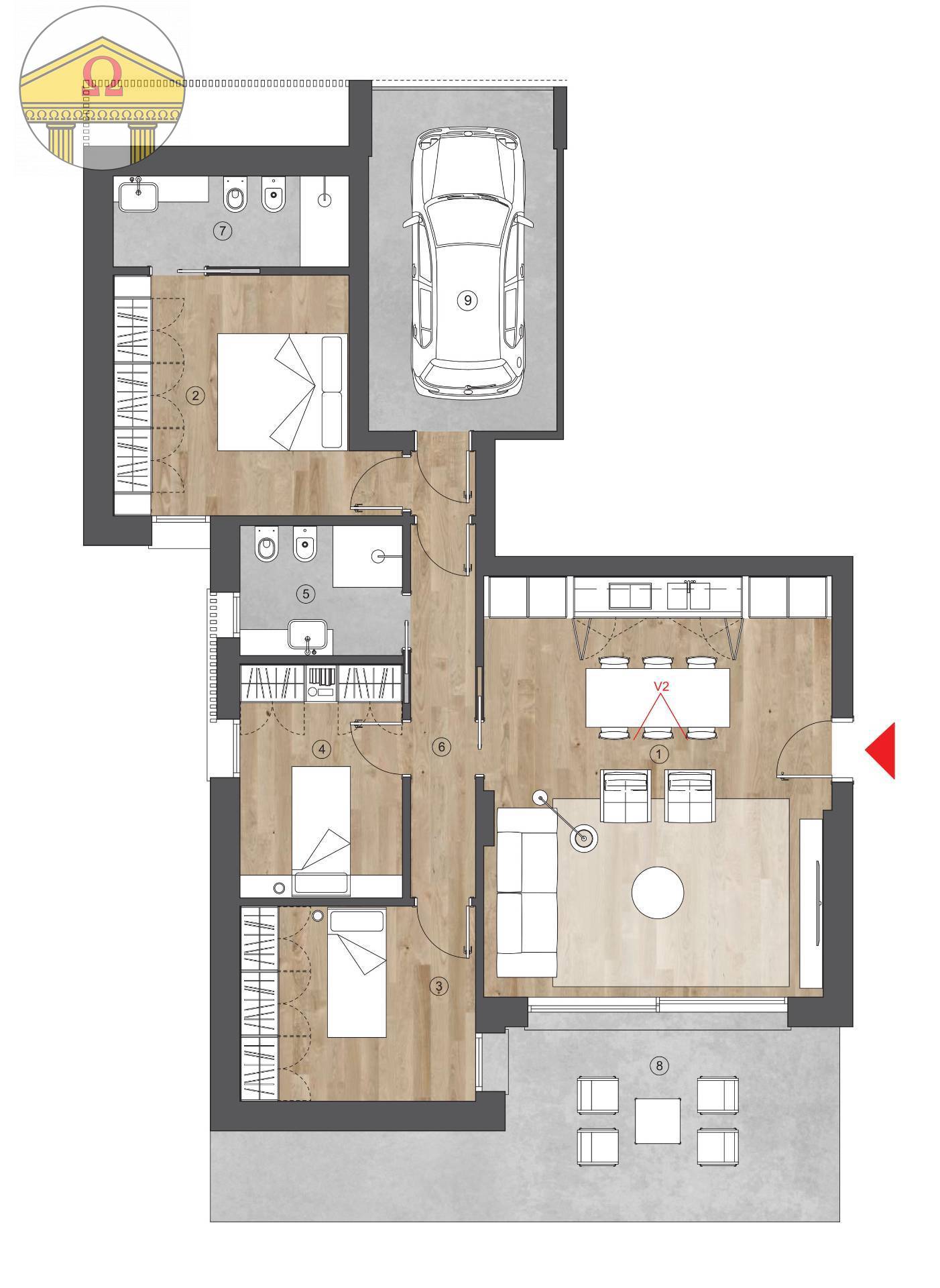 Appartamento in vendita a Ponzano Veneto, Ponzano