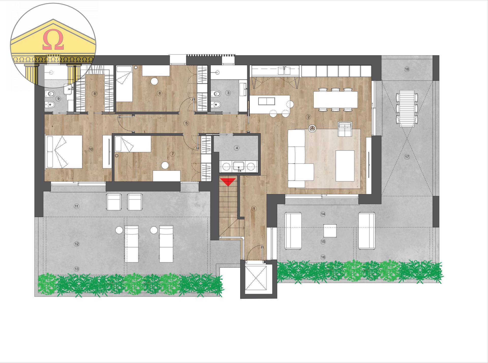 Attico/Mansarda in vendita a Ponzano Veneto, Ponzano