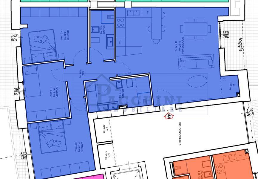 Appartamento in vendita a Pisa, Quartiere San Martino