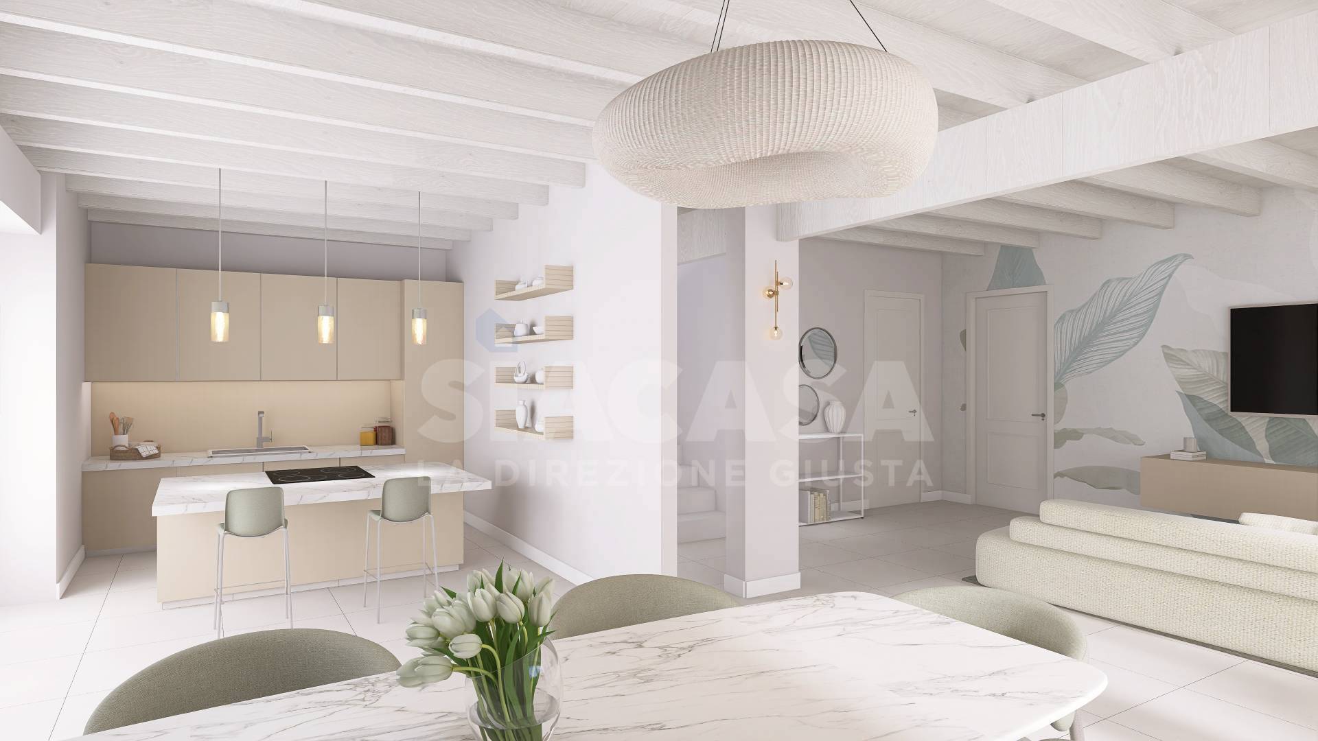 Attici in vendita a Cornate d'Adda, Colnago