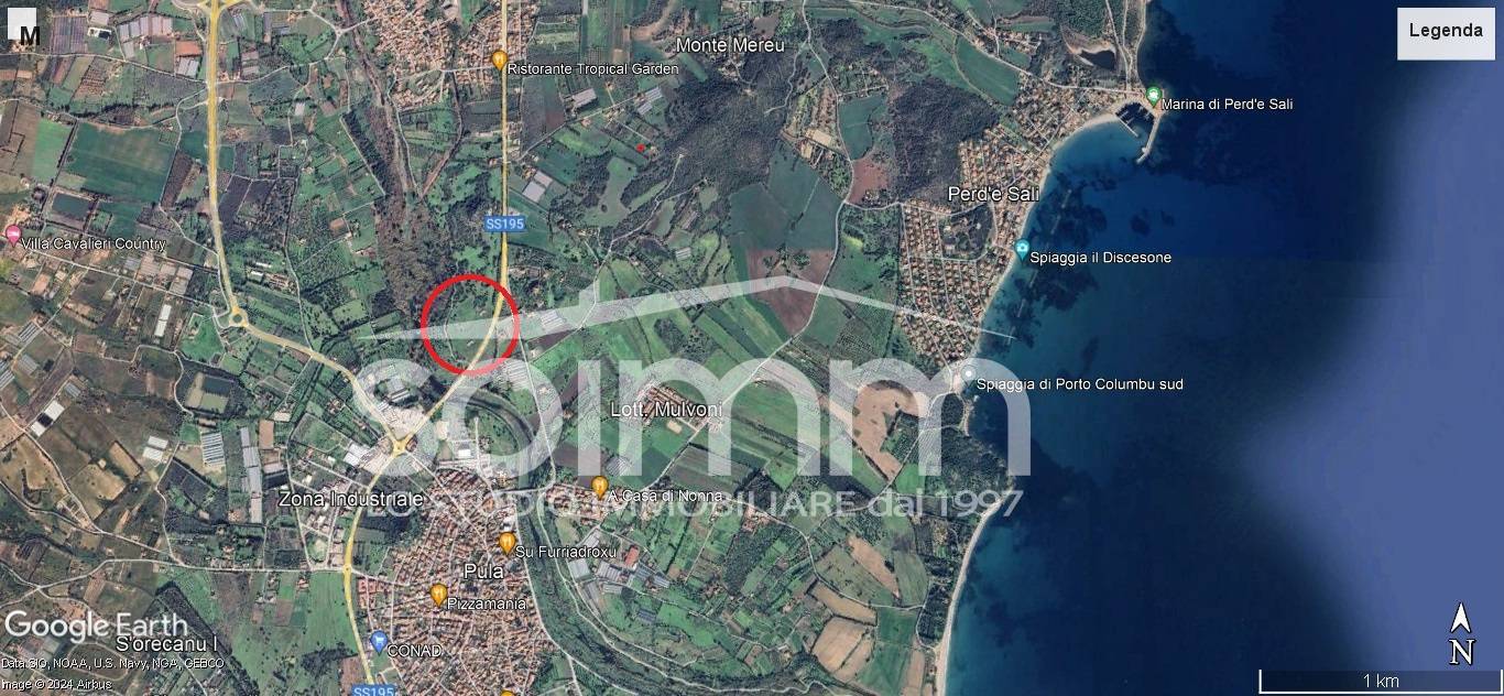 Terreno Agricolo in vendita a Pula