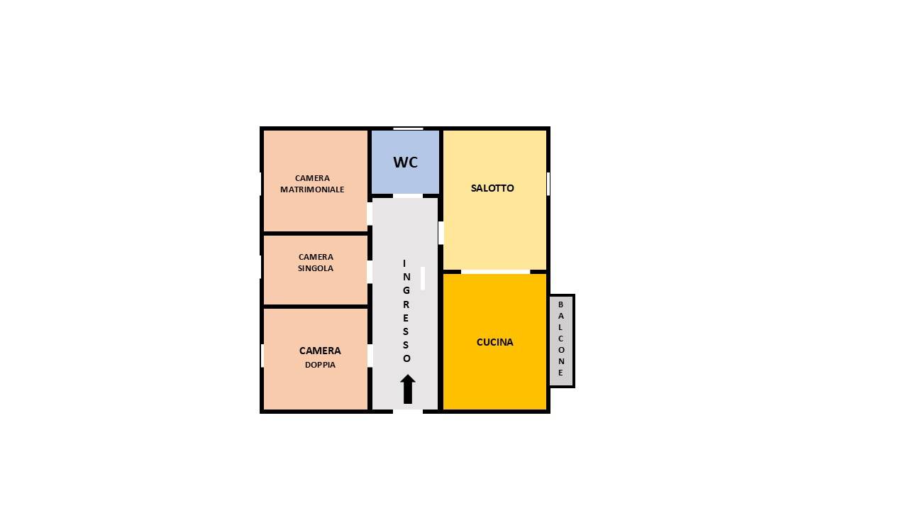 Appartamento in vendita a Ravenna, San Biagio