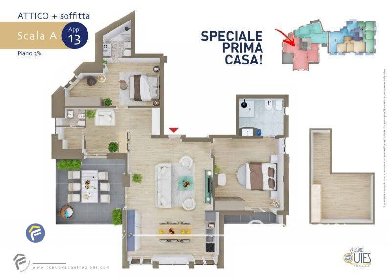 Attico in vendita a Borgio Verezzi, Borgio