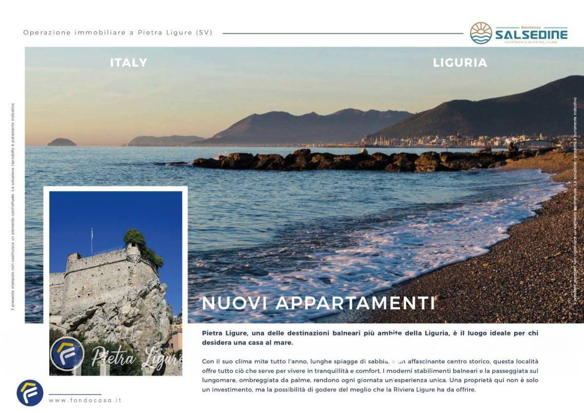 Appartamento in vendita a Pietra Ligure