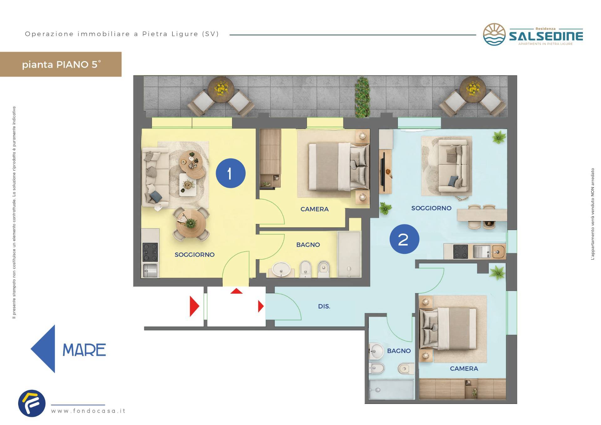 Appartamento in vendita a Pietra Ligure