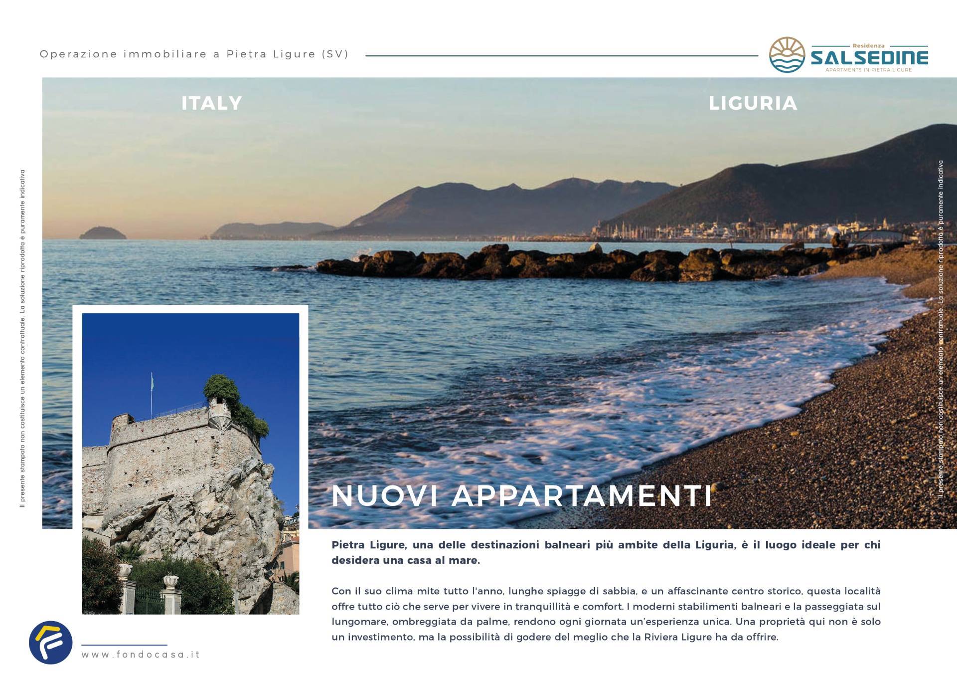 Appartamento in vendita a Pietra Ligure