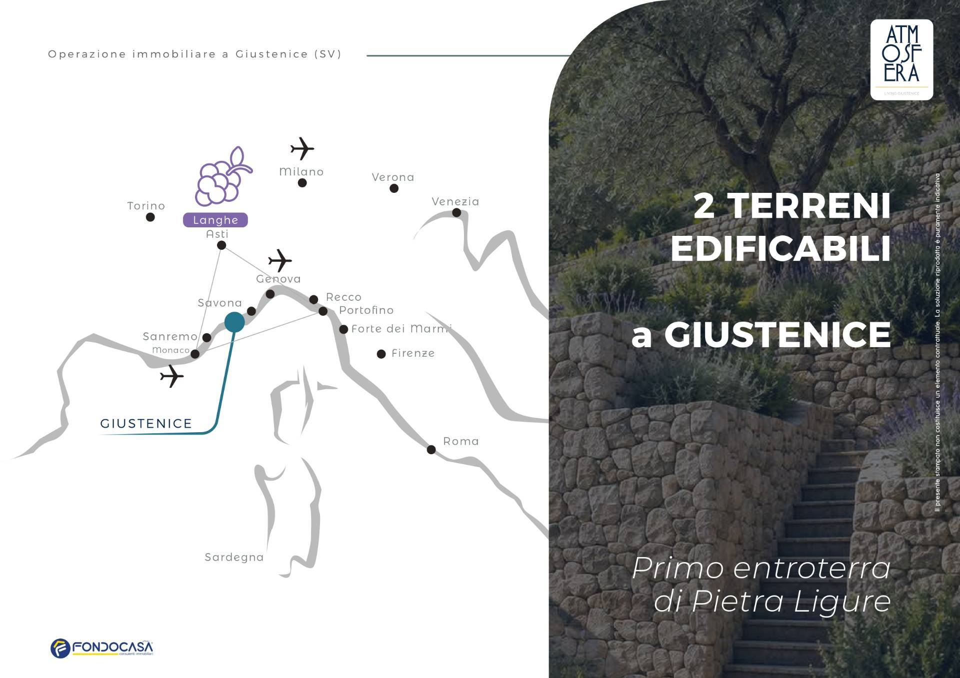 Terreno edificabile in vendita a Giustenice