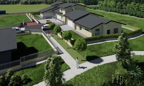 Villa Bifamiliare con giardino in via donizetti, Chignolo d'Isola