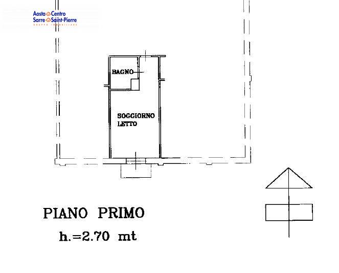 Monolocale in vendita a Quart
