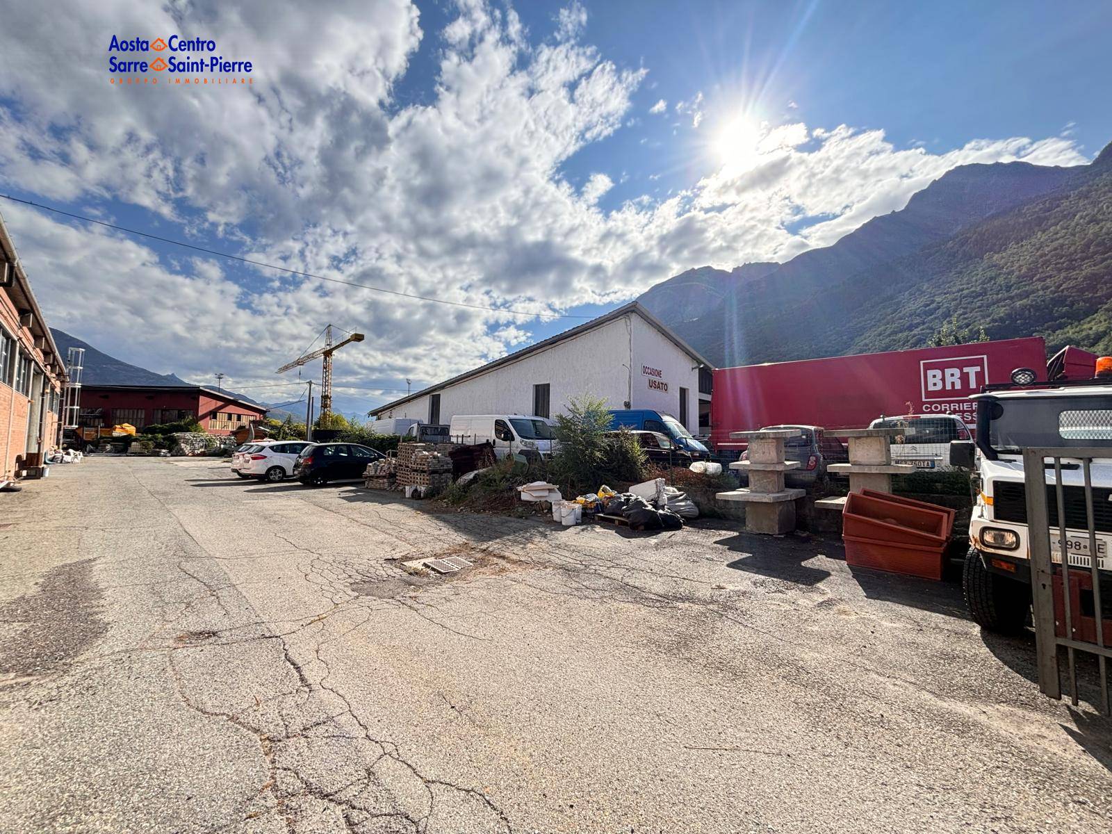 Capannone in vendita a Charvensod