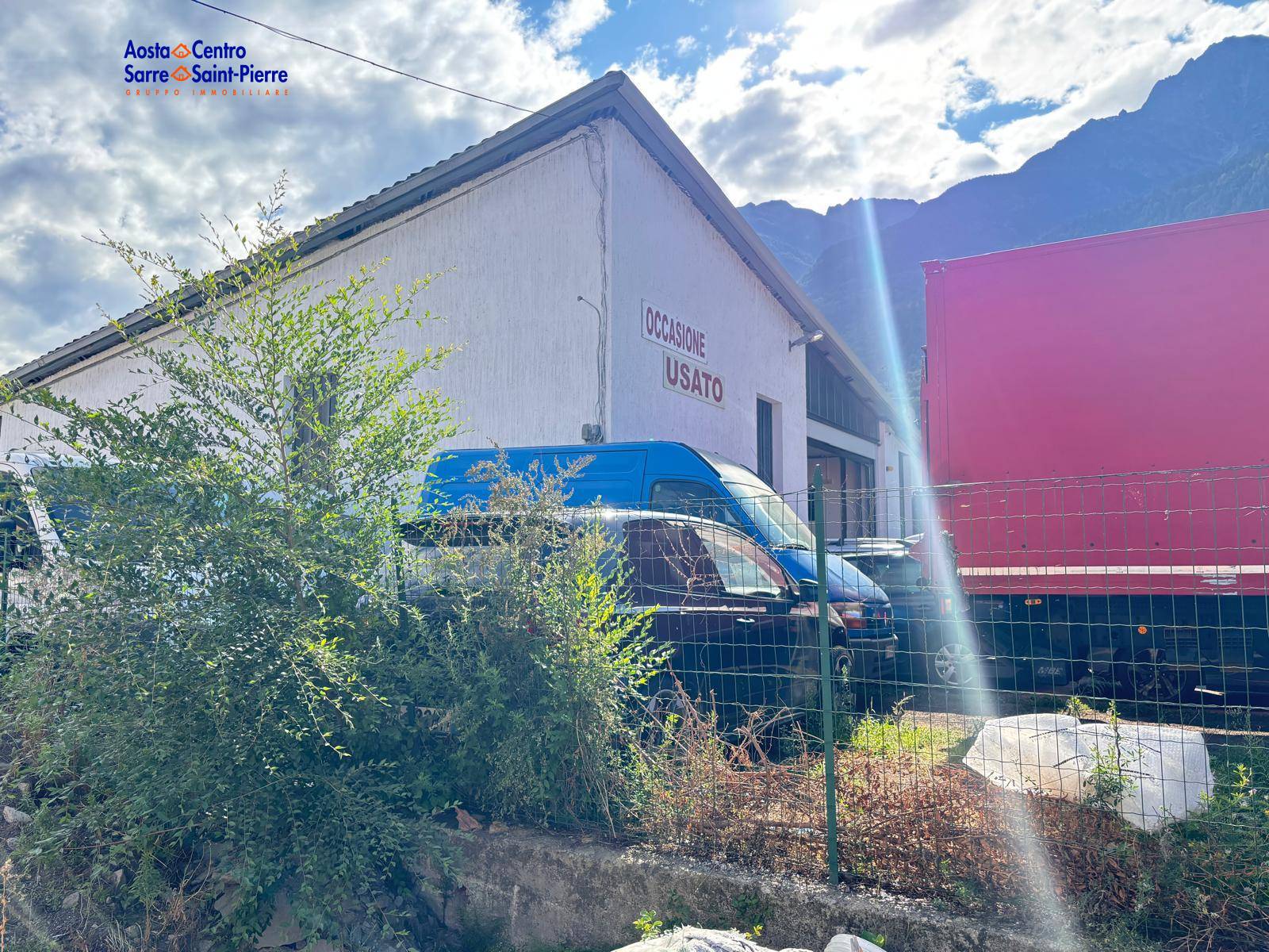 Capannone in vendita a Charvensod