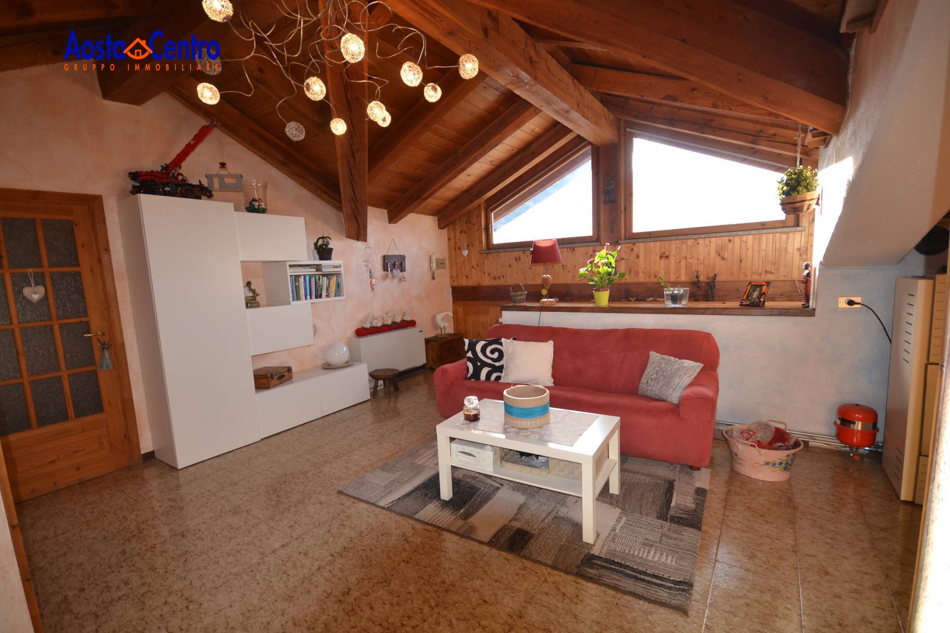 Trilocale in affitto a Gressan