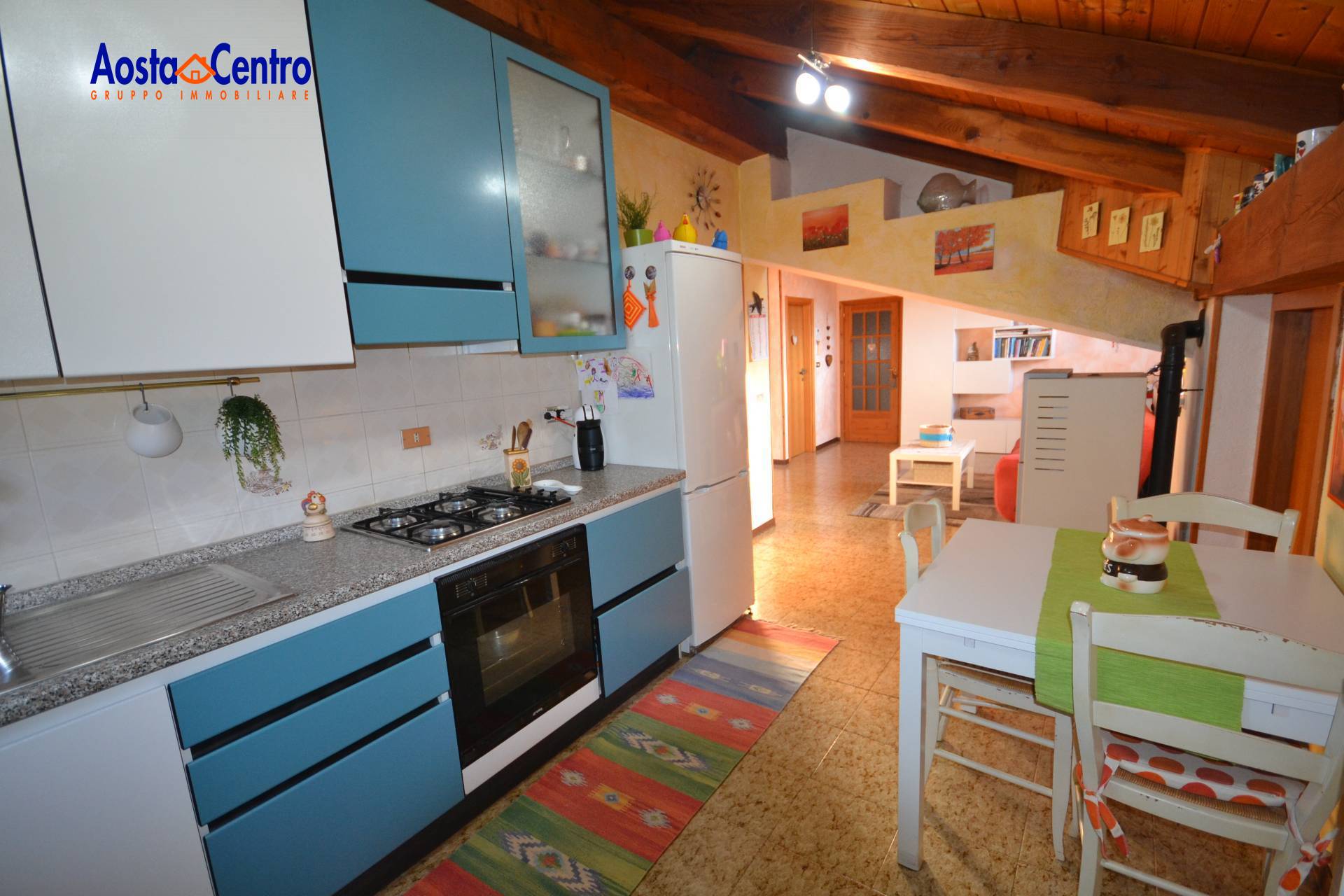 Trilocale in affitto a Gressan