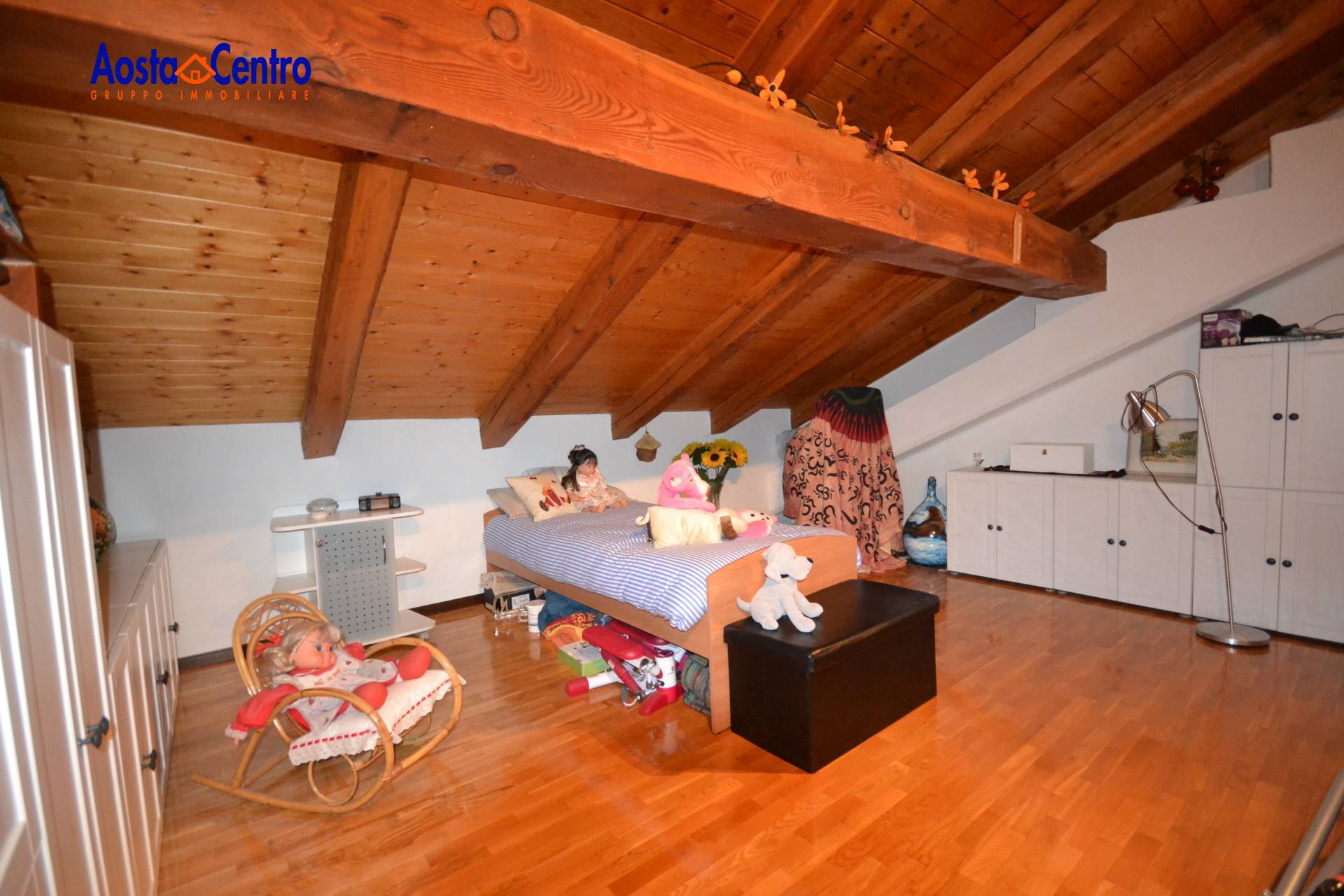 Trilocale in affitto a Gressan