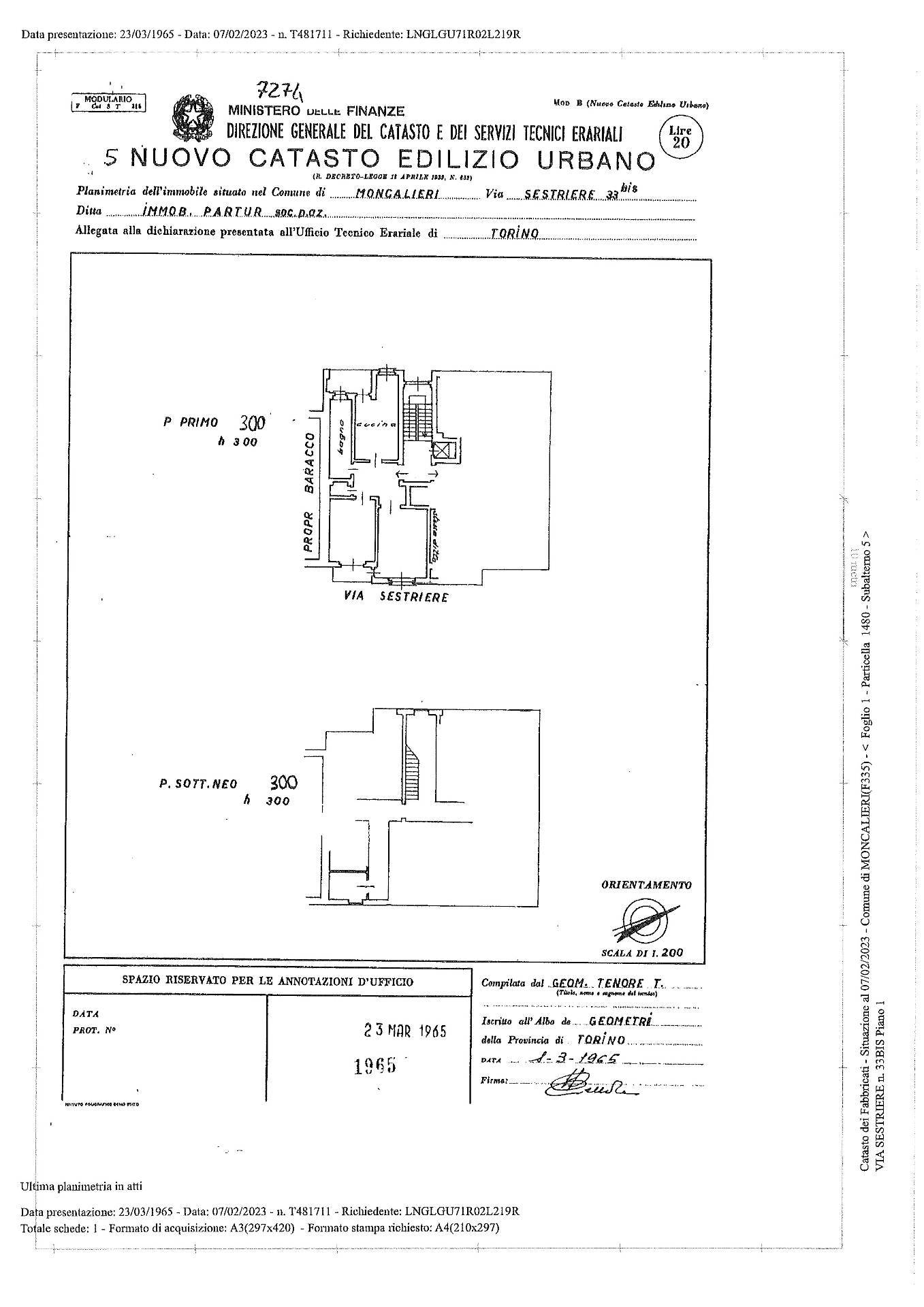 palazzina in vendita a Moncalieri, San Pietro