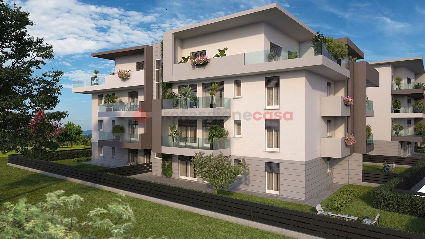 Quadrilocale con giardino a Dalmine