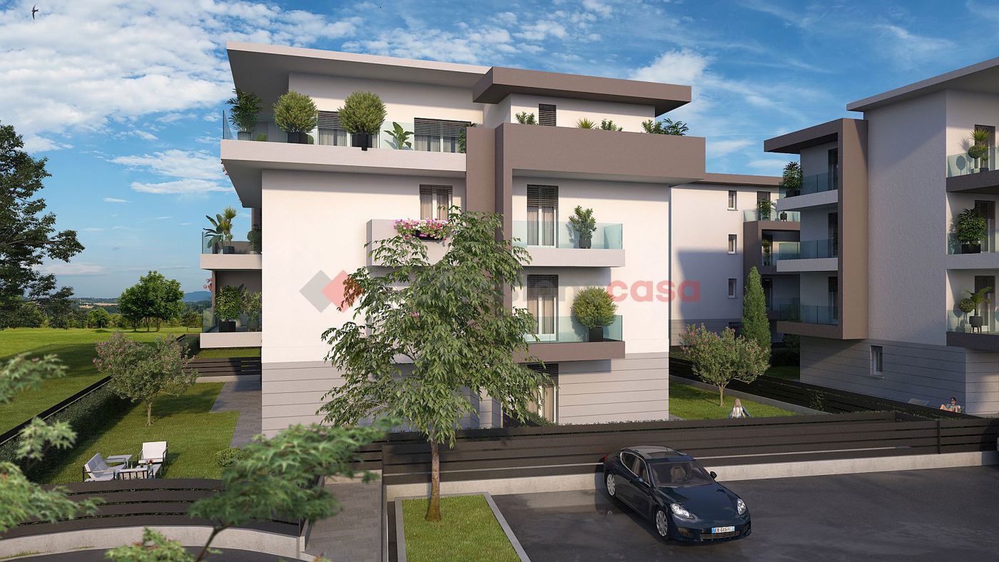 Quadrilocale con giardino a Dalmine