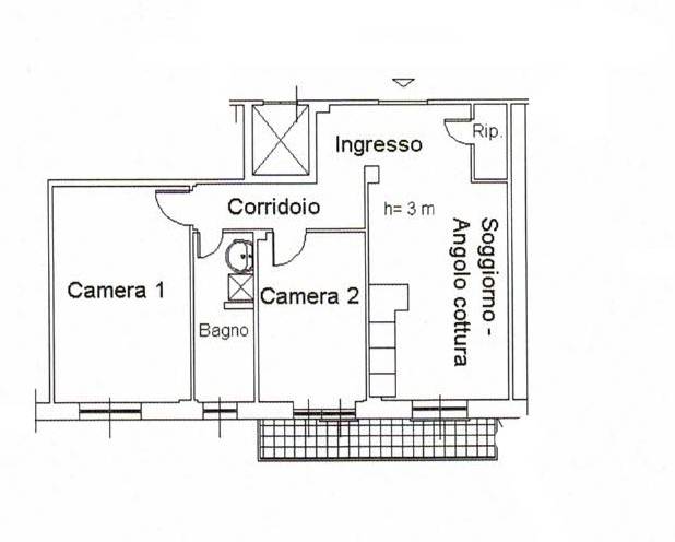 Appartamento in vendita a Genova, Oregina