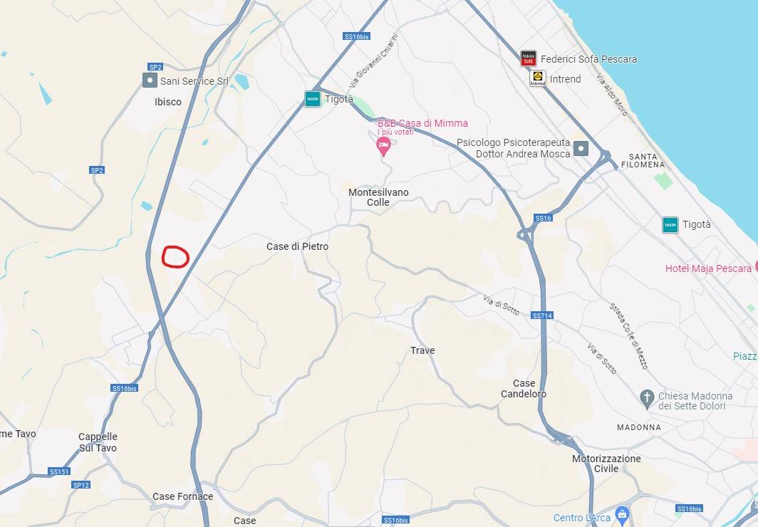 Terreno Agricolo in vendita a Montesilvano