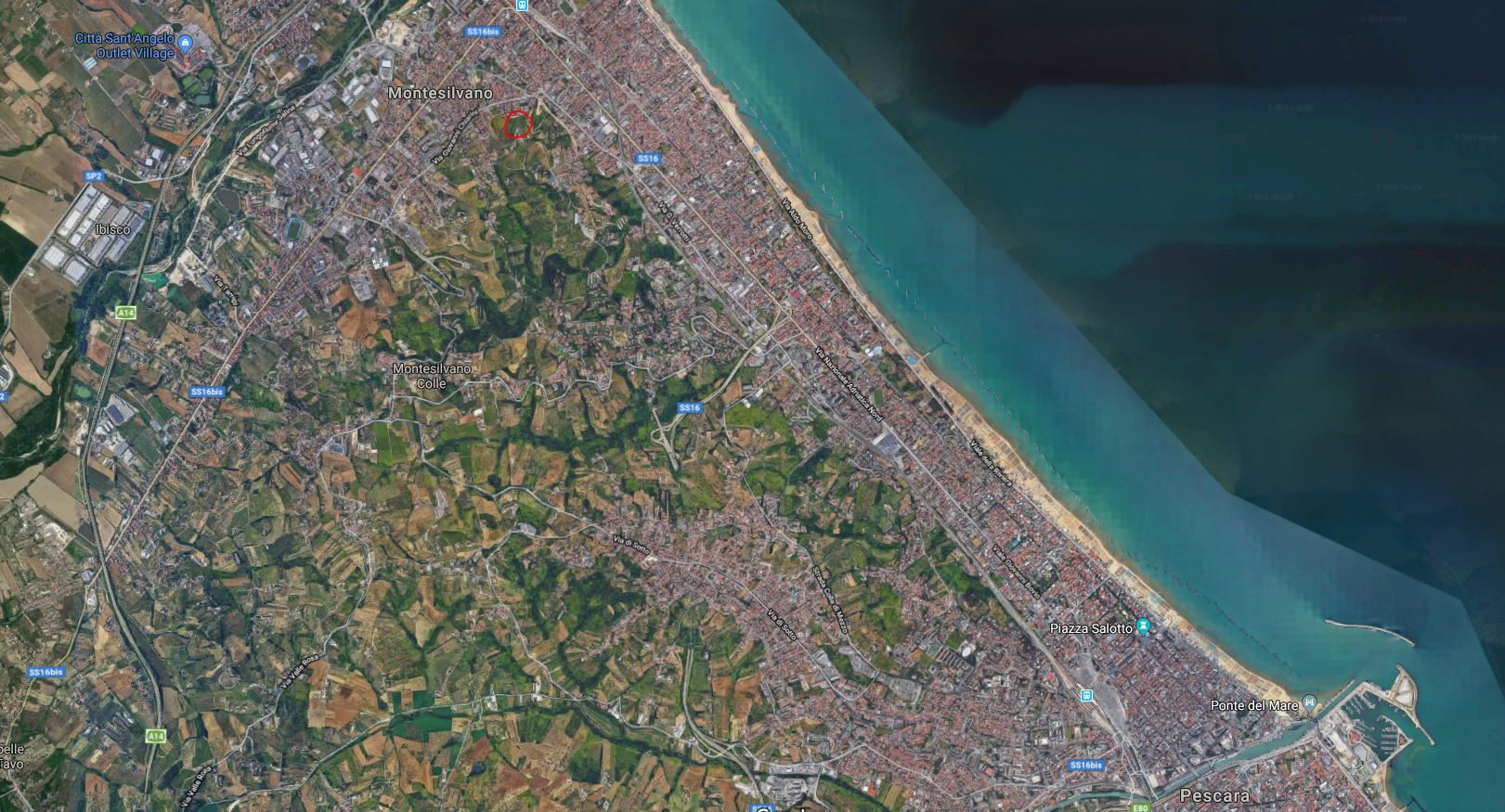 Terreno edificabile in vendita a Montesilvano, centro