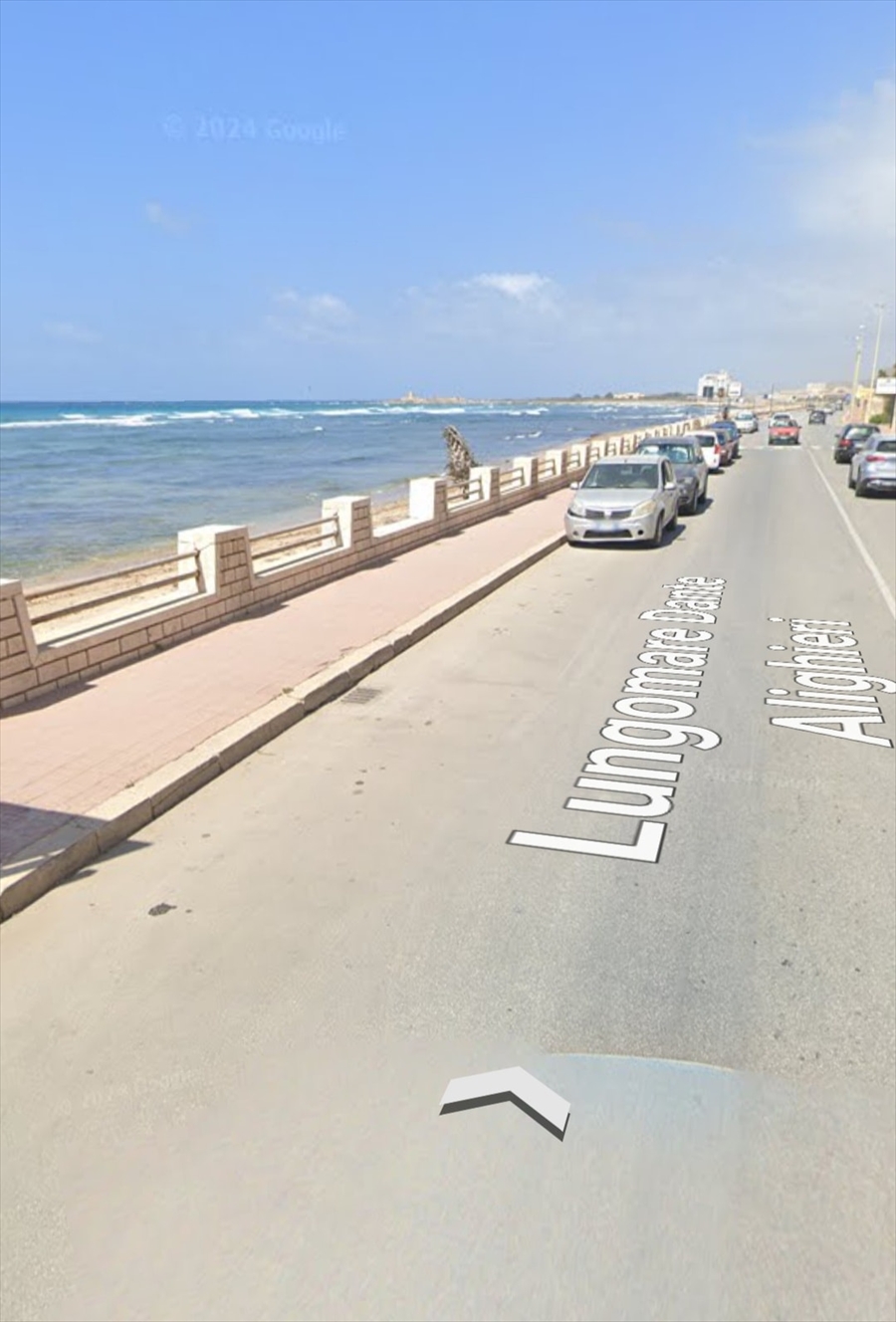 Appartamento vista mare in lungomare dante alighieri, Trapani