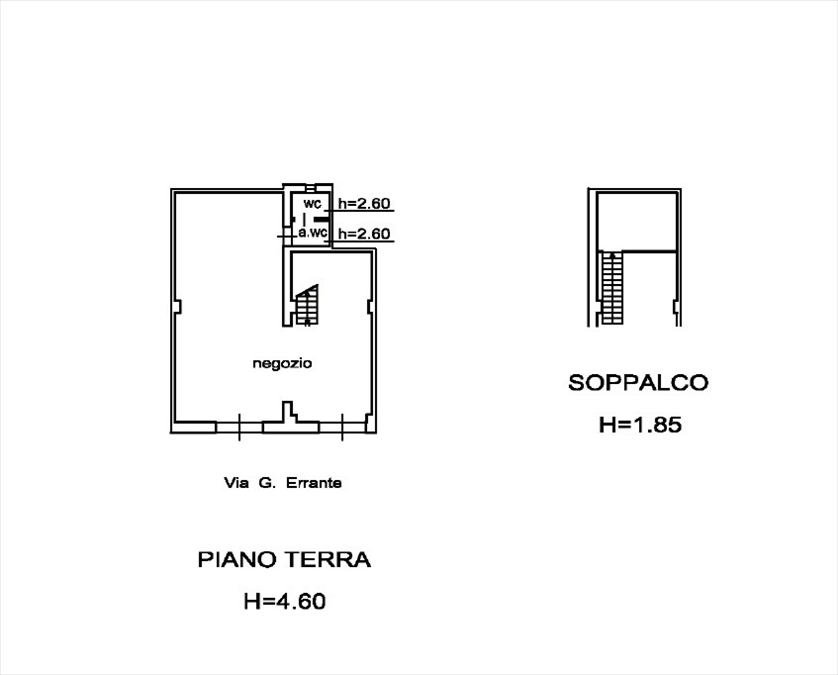 Locale commerciale in affitto in via errante, Trapani