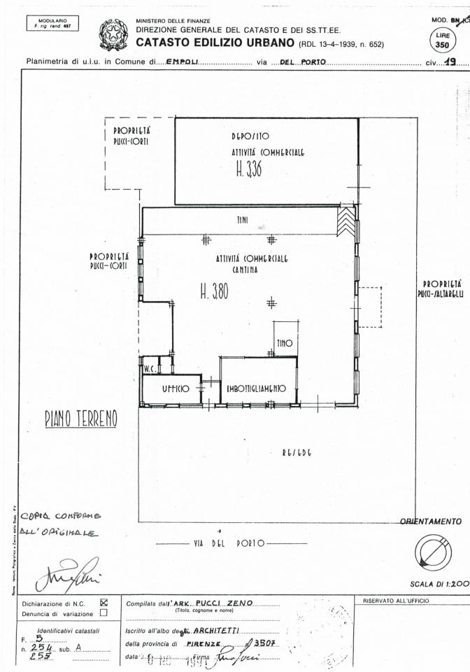 Magazzino in affitto a Empoli, Pagnana