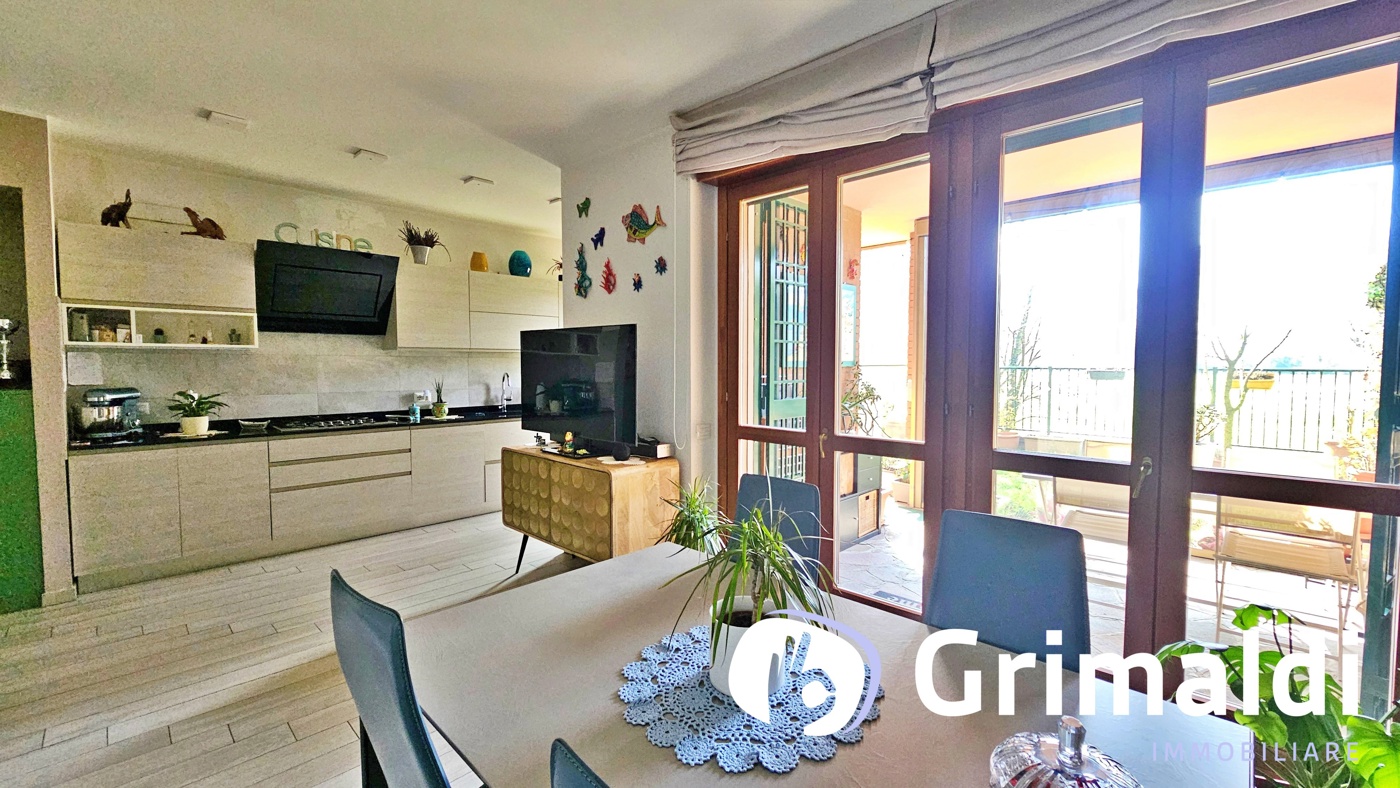 Trilocale con giardino a Milano